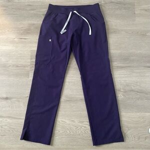 Figs Women's Deep Purple Scrub Pants Size S